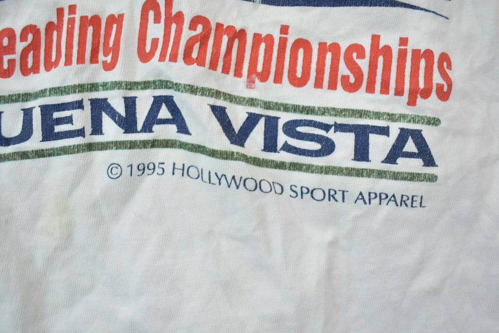 Vintage 1995 Florida Americheer Open Lake Buena Vista Souvenir T-Shirt
