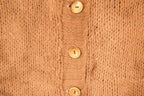 Vintage 1960s Jumblar Hand Shaped Wool Knit Cardigan Sweater Men's S