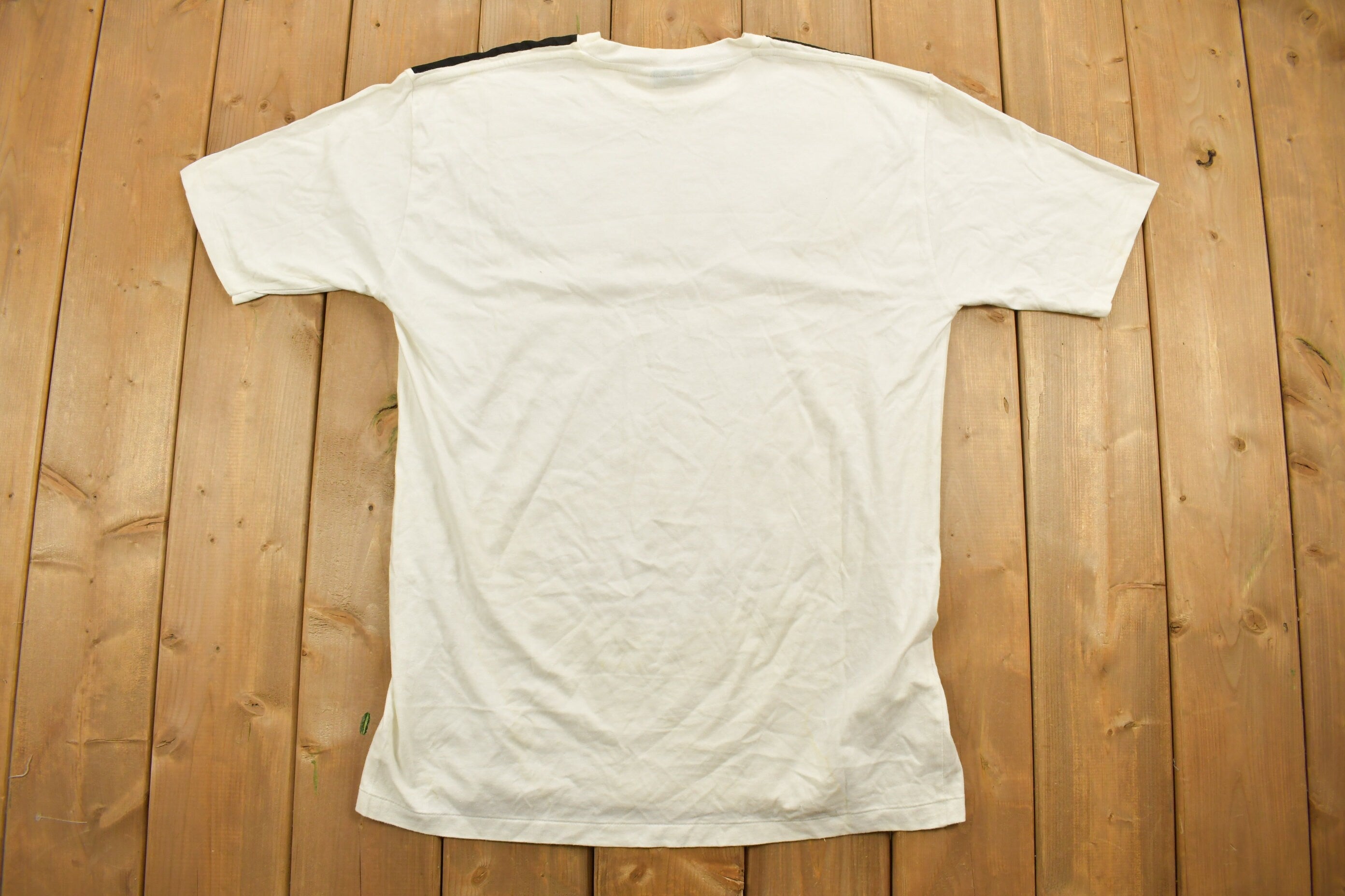 Vintage 1990s Crystal Coast Abstract Embossed T-Shirt