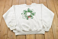 Vintage 1990s Finger Painted Crewneck Sweatshirt