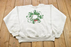 Vintage 1990s Finger Painted Crewneck Sweatshirt