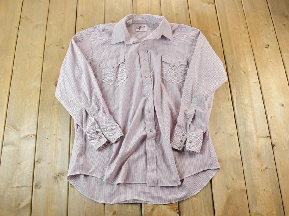 Vintage 1970s Tem Tex Button Up Shirt