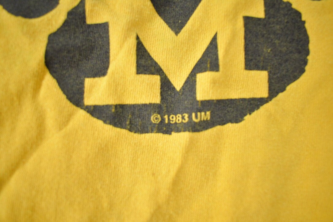 Vintage 1983 University Of Missouri Graphic T-Shirt Made In USA