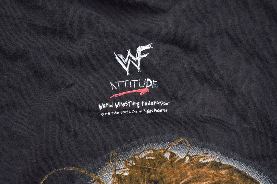 Vintage 1990s Al Snow Got Head Wrestling Graphic T-Shirt