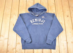 Vintage 1990s Bemidji Lumberjacks Heavyweight Embroidered Hoodie Sweatshirt Men's XL