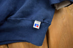 Vintage 1990s Navy Blue Russell Athletics Blank Crewneck Sweatshirt