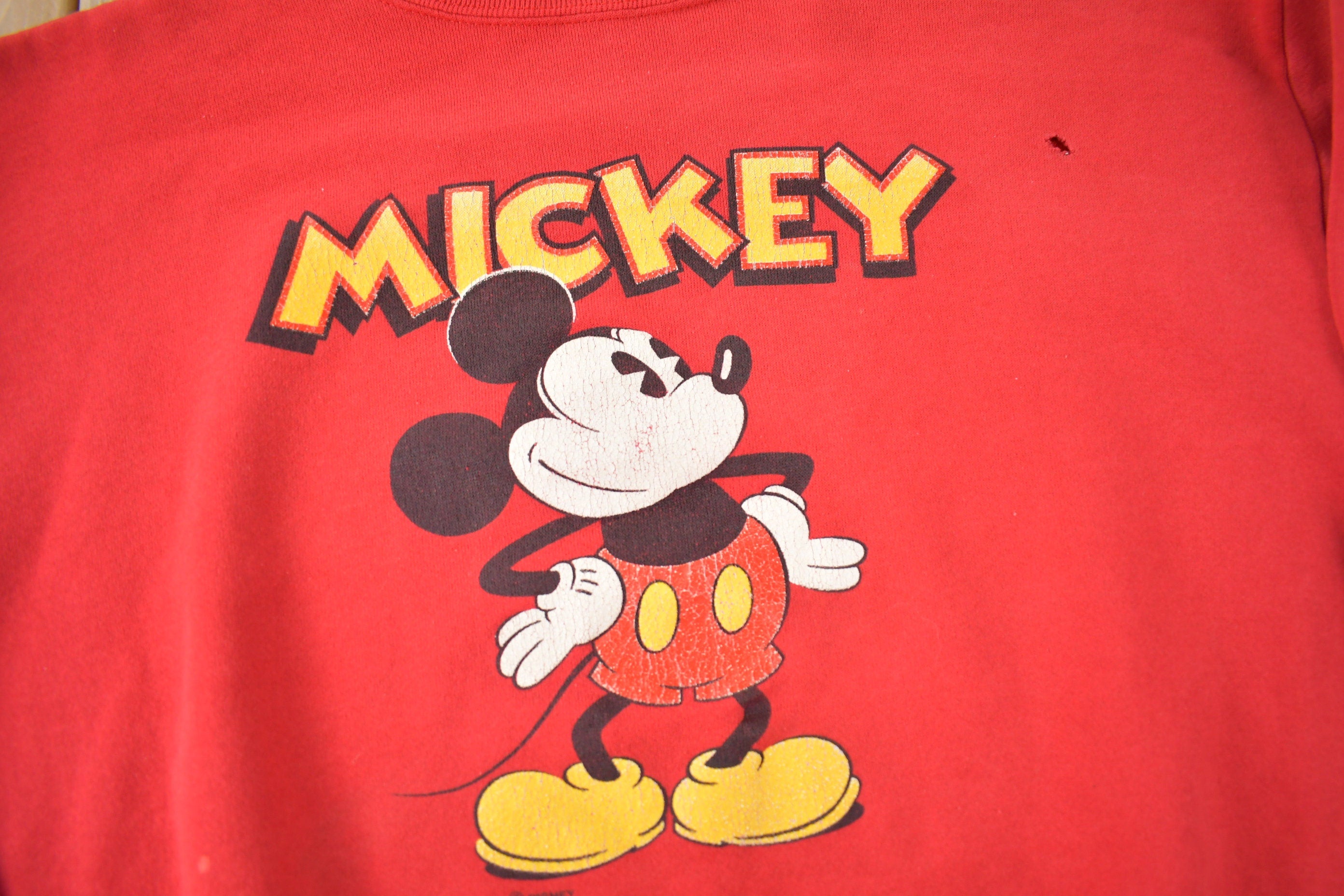 Vintage 1990s Mickey Mouse Graphic Youth Sized Disney Crewneck