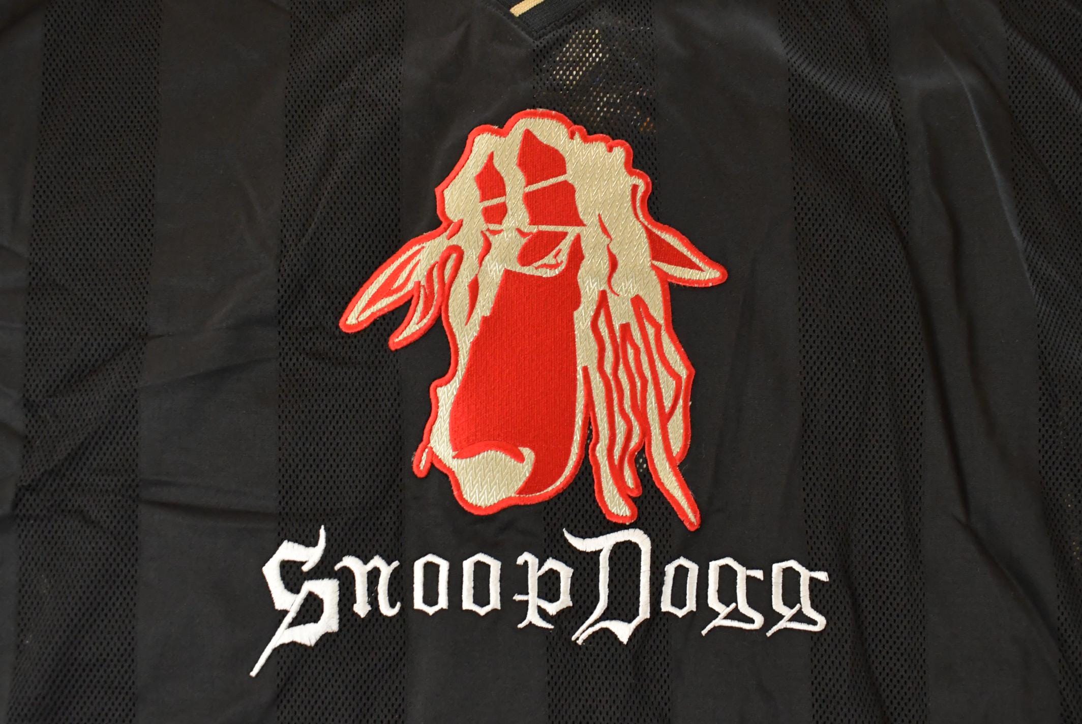 Vintage Y2K Snoop Dogg Football Jersey Men's 2XL / Sportswear / 2000s Streetwear / Embroidered / Vintage Hip Hop / FUBU / Stoner Boho