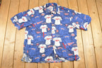 Vintage 1990s Minnesota Twins MLB Button Up Shirt Men's XL / MLB Baseball Graphic / Single Stitch Tee / 90s Sportswear / Fan Apparel