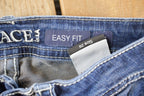 Vintage Deadstock Y2K Grace In LA Bedazzled Bootcut Low Rise Jeans Women's Size 26 x 32