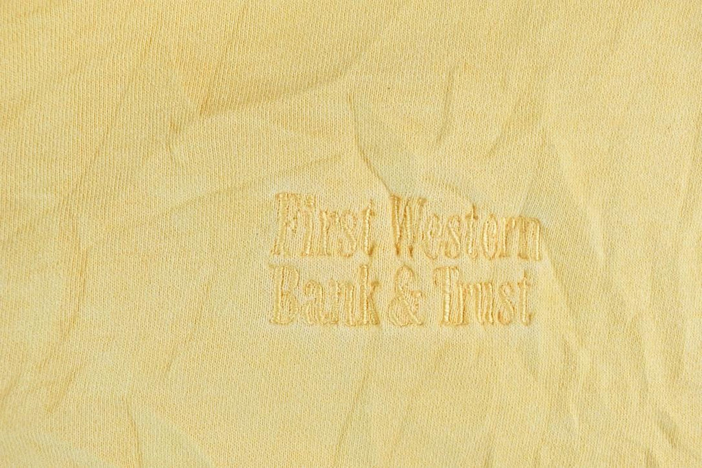 Vintage 1990s First Western Bank Souvenir Crewneck Sweatshirt