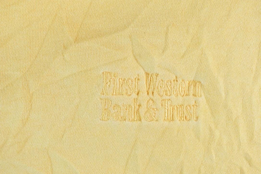 Vintage 1990s First Western Bank Souvenir Crewneck Sweatshirt