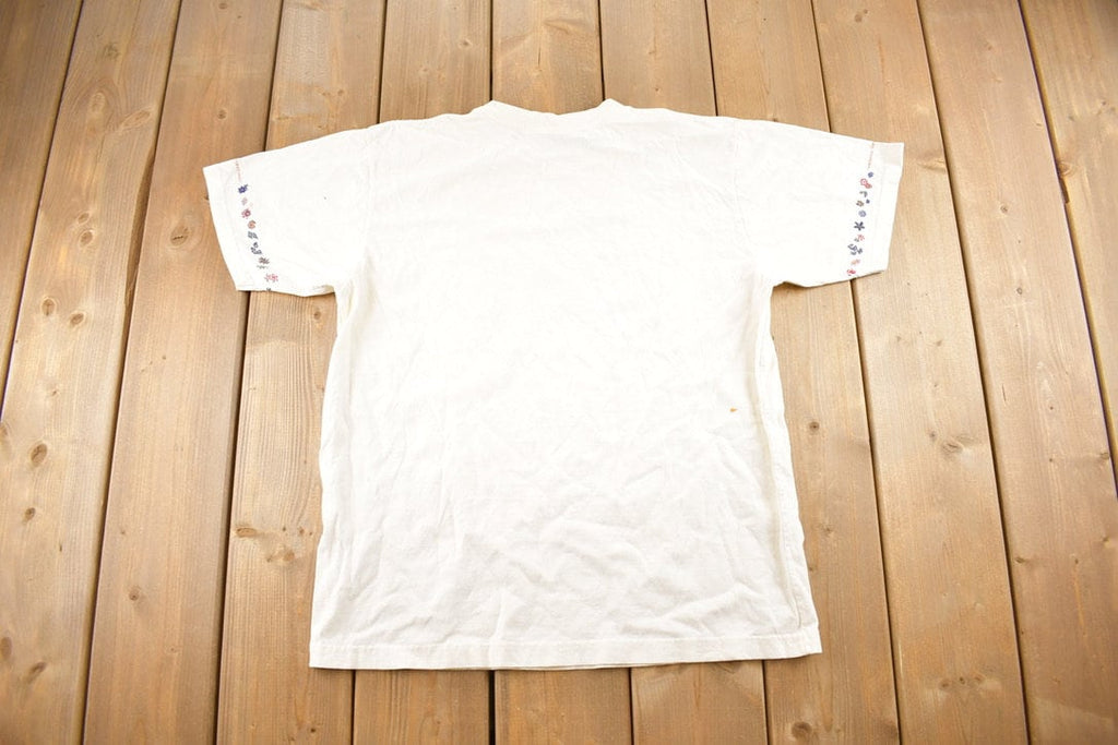 Vintage 1990s Northern Reflections Flower Pot Graphic T-Shirt