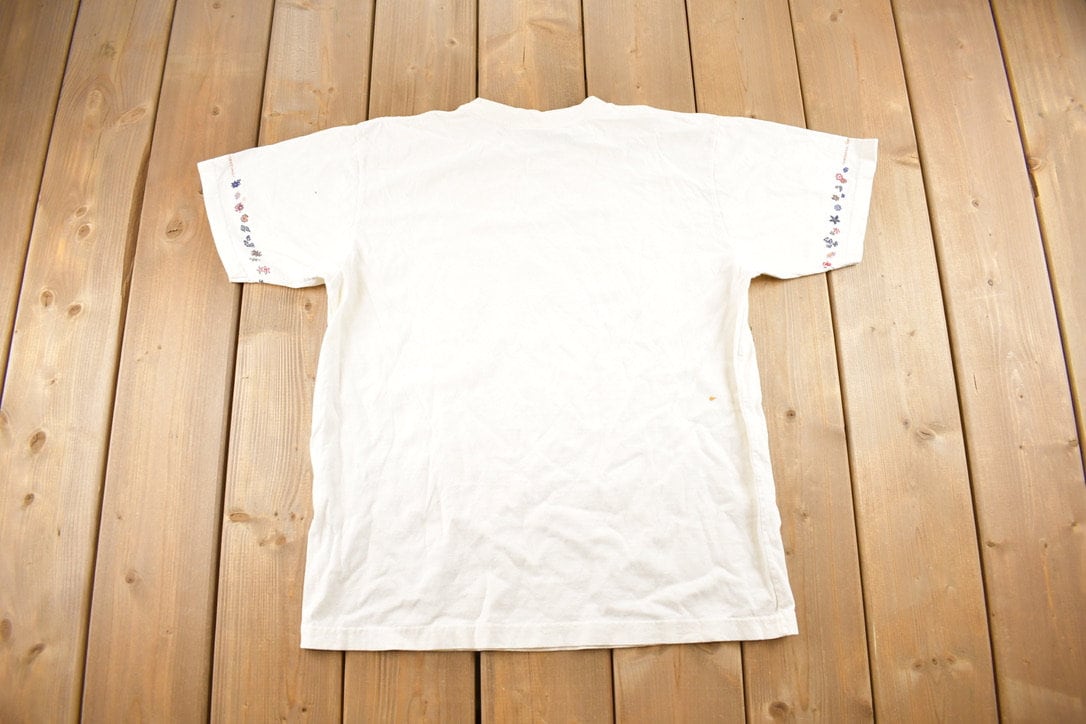 Vintage 1990s Northern Reflections Flower Pot Graphic T-Shirt