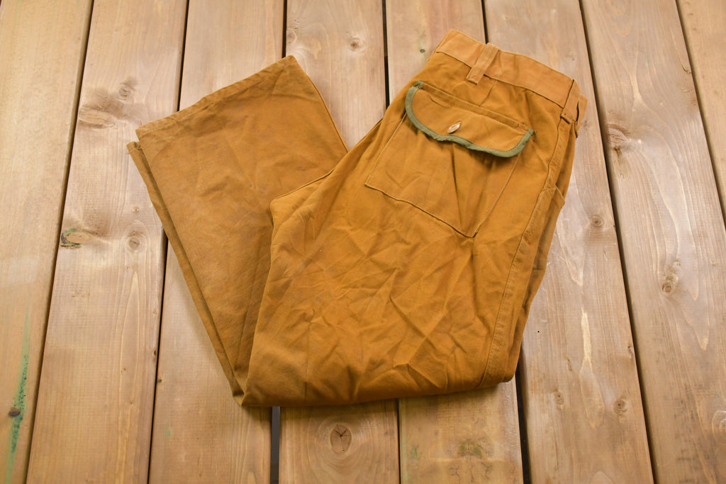 Vintage 1980s Saftbak Khaki Trousers