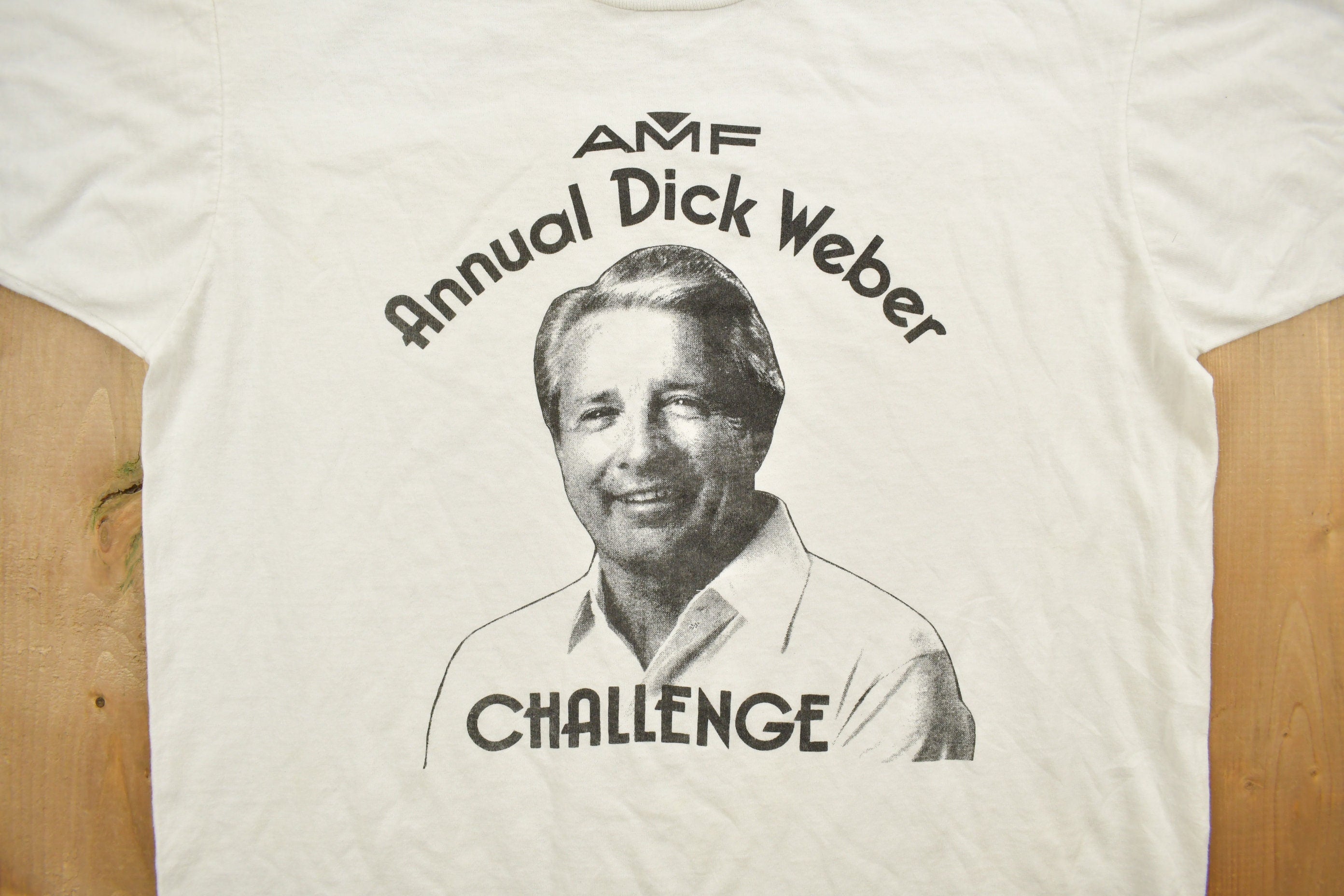 Vintage 1990s Annual Dick Weber Challenge Graphic T-Shirt
