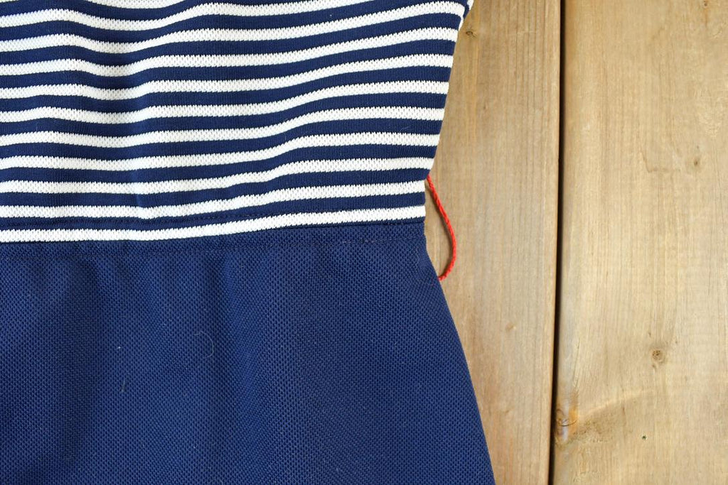 Vintage 1960's Chemise Lacoste Nautical Dress  60s Vintage lacoste Dress  Retro Womenswear  Mod Fashion