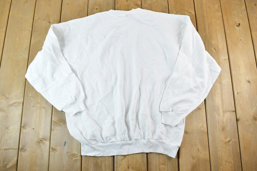 Vintage 1990s Pen & Stitch Deadstock Trick Or Treat Souvenir Crewneck Sweatshirt Made In USA