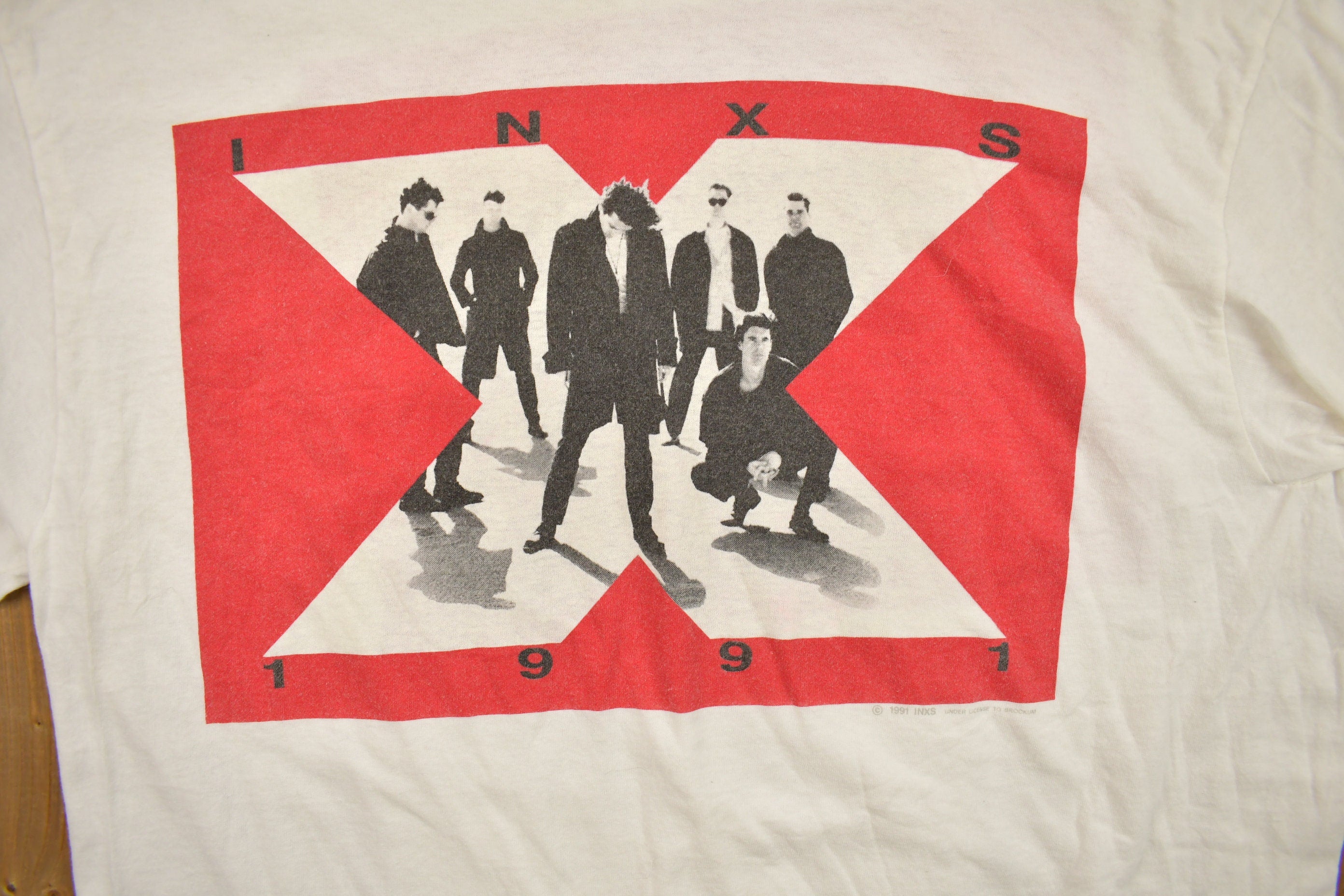 Vintage 1991 INXS North America Tour Band T-shirt