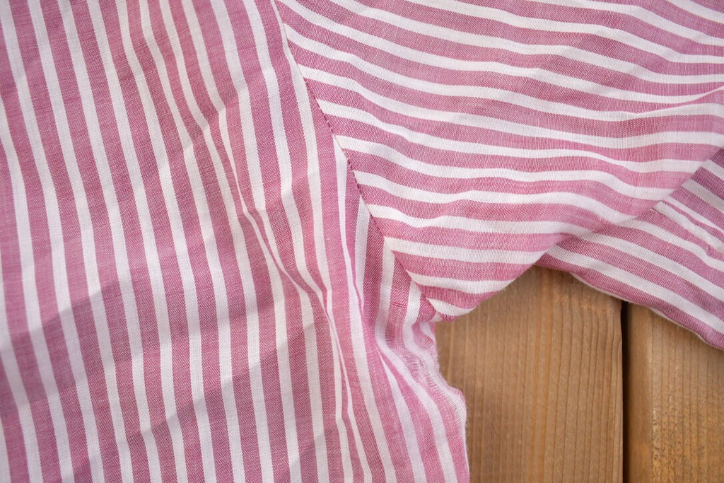 Vintage 1990s Arrow Striped Button Up Shirt