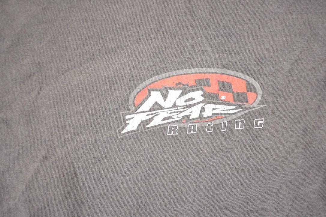 Vintage 1990s No Fear Racing Souvenir Travel T-Shirt Men's L