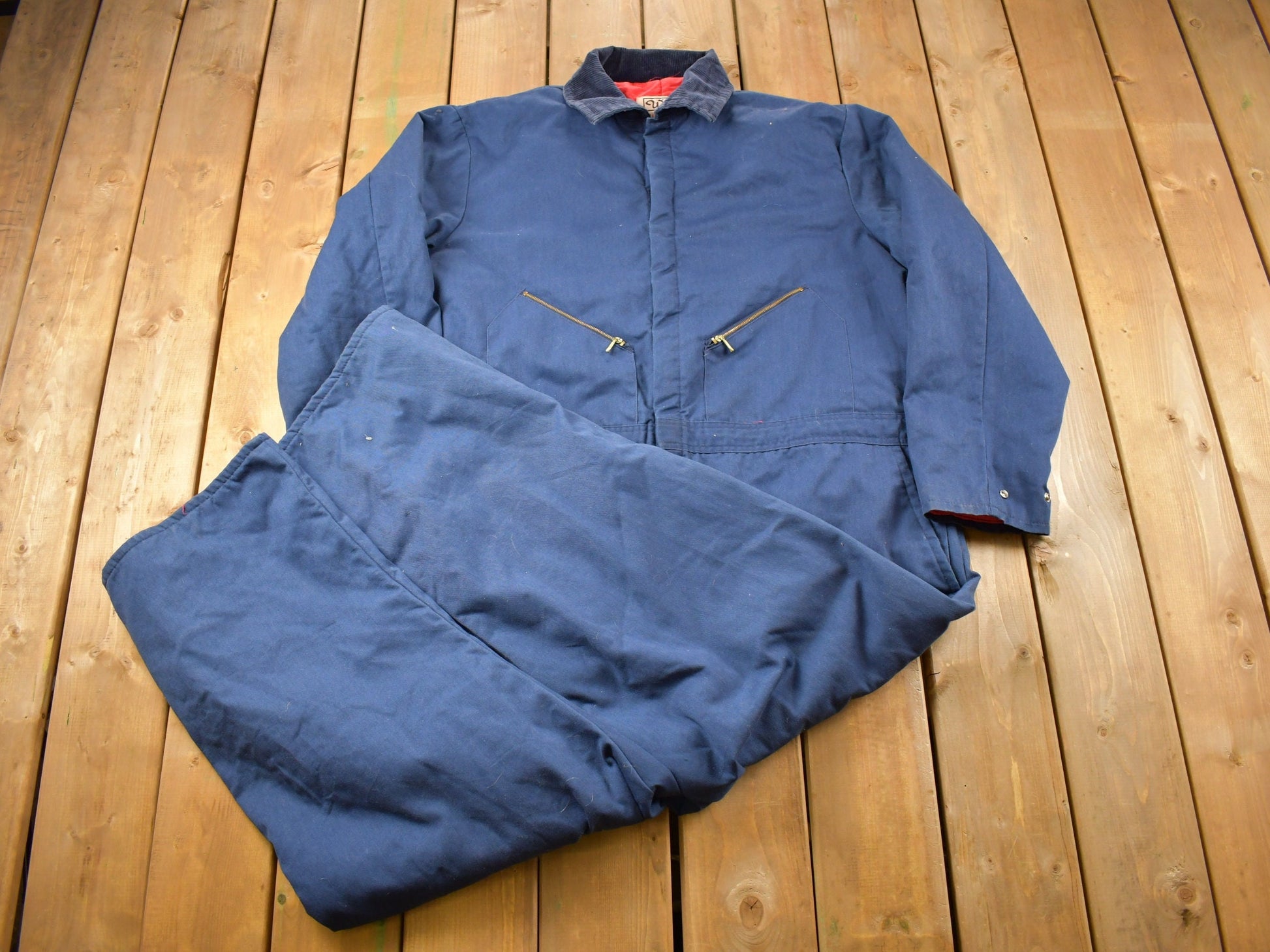 Vintage 1990s Walls Blizzard Proof One Piece Insulated Coveralls Size 3X-Large