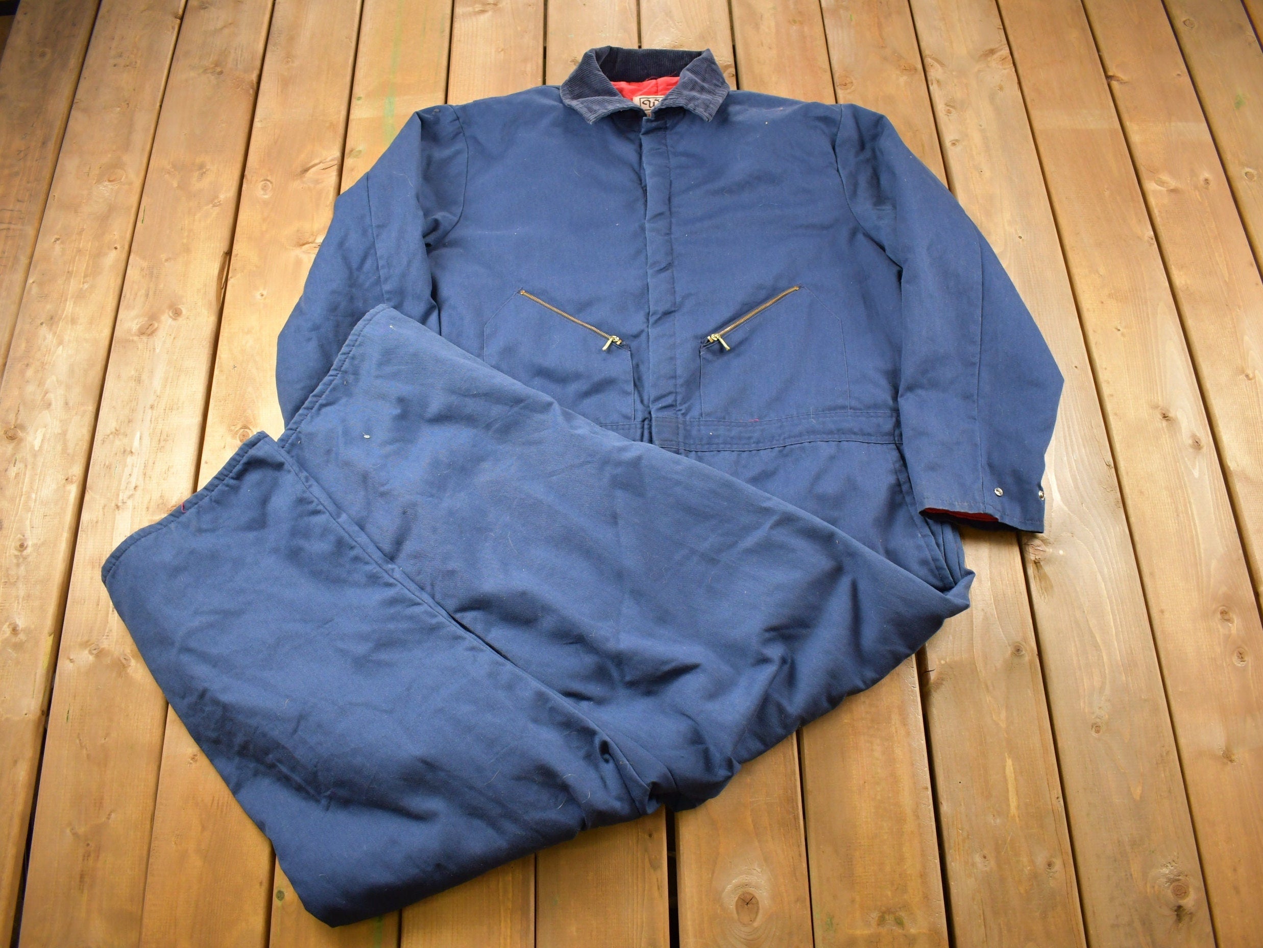 Vintage 1990s Walls Blizzard Proof One Piece Insulated Coveralls Size 3X-Large