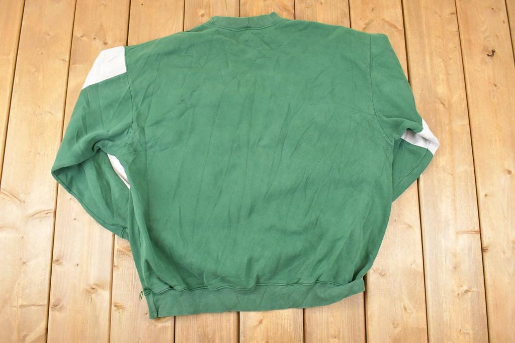Vintage 1990s Reebok Green Bay Packers NFL Crewneck Sweatshirt Mens XL