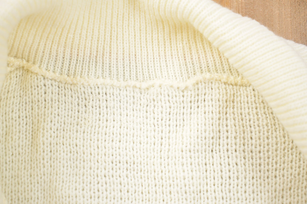 Vintage 1970s Knitted Cardigan Sweater