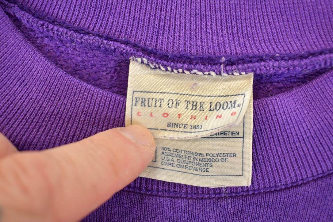 Vintage 1990s FOTL Blank Crewneck Sweatshirt Women's XXL