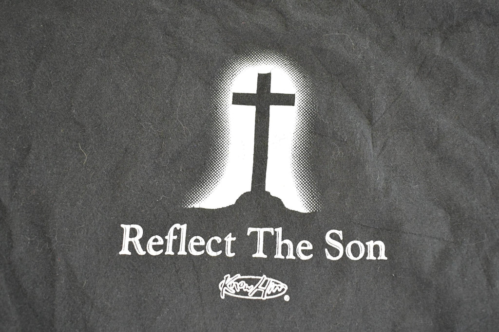 Vintage 1990s Be The Moon Reflect The Sun Souvenir Crewneck Long Sleeve Shirt Mens S