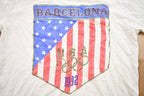 Vintage 1992 Barcelona Olympics Team USA Souvenir T Shirt