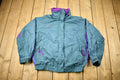 Vintage 1990s Columbia Sportswear Full Zip Windbreaker Jacket