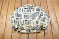 Vintage 1990s Bold Spirit All Over Print Full Zip Windbreaker Jacket