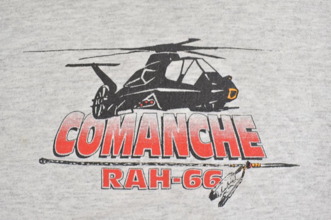 Vintage 1990s Comanche Warrior Spirit Aztec Graphic T-Shirt
