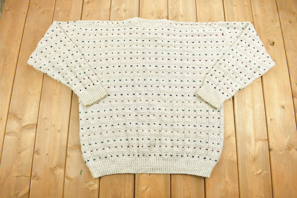 Vintage 1990s Northwoods Great Outdoors Knitted Sweater