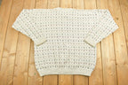 Vintage 1990s Northwoods Great Outdoors Knitted Sweater