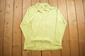 Vintage 1990s Reflections Blank Yellow Button Up Sweater