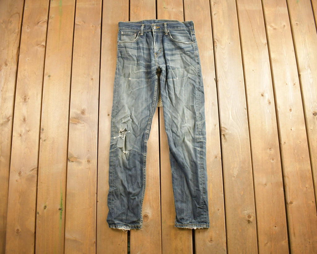 Vintage 1990s Levi's 521 Distressed Jeans Size 29x32