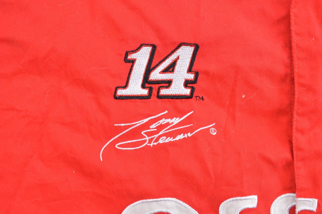 Vintage 1990s Tony Stewart NASCAR Pit Crew Shirt