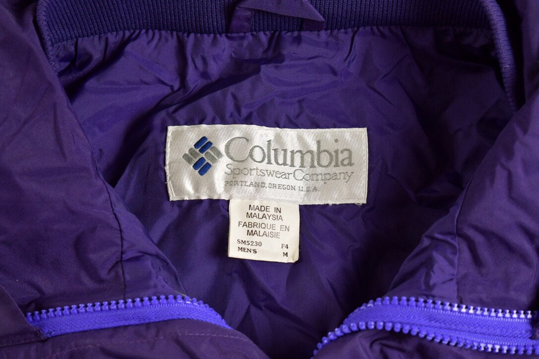 Vintage 1990s Columbia Sportswear Full Zip Bomber