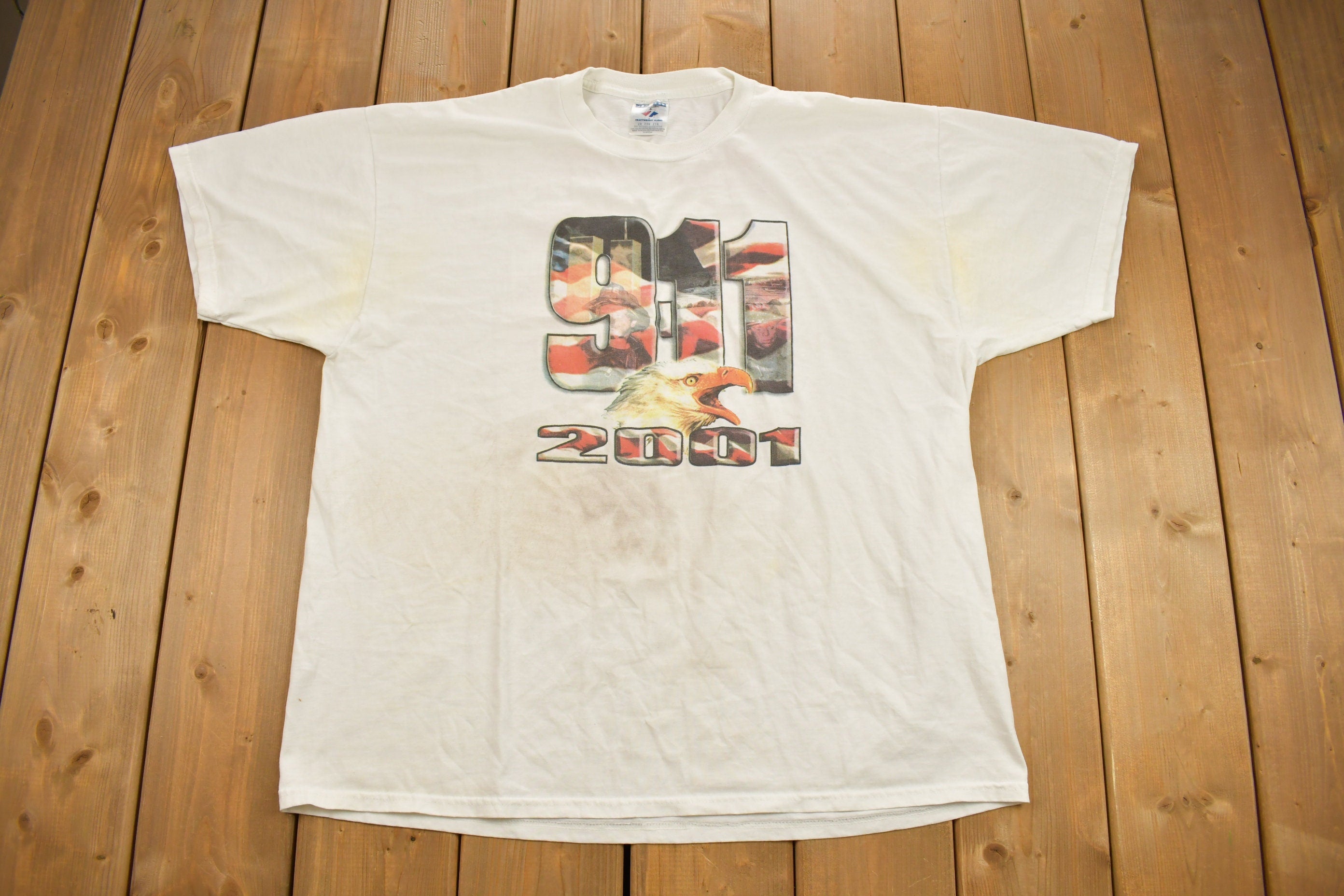 Vintage 2001 911 Remembrance T-Shirt