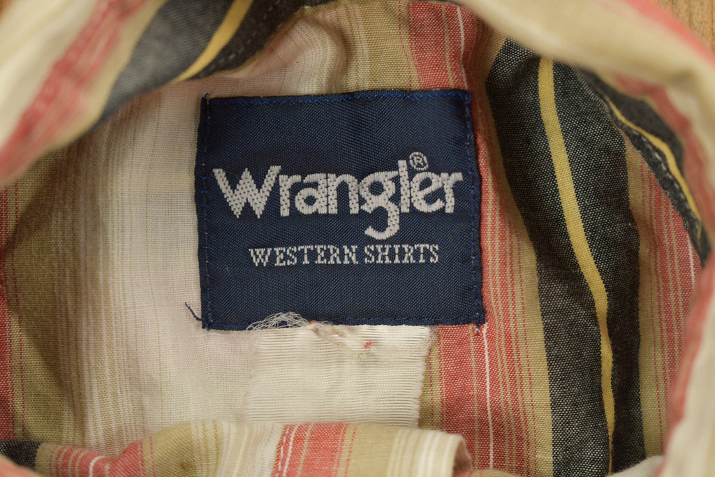Vintage 1990s Wrangler Western Button Up Shirt