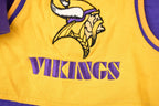 Vintage 1990s Minnesota Vikings NFL Kids Touchdown Club Hoodie Sweatshirt Youth L