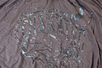 Women Vintage Vigoss Y2K T-Shirt / Vigoss Grunge Skull Print / Contrast Stitch / Internet Famous Clothing / Over Dyed / Y2K Bedazzled