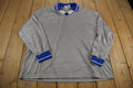 Vintage 1990s Jerzees Long Sleeve Collar Jersey