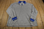 Vintage 1990s Jerzees Long Sleeve Collar Jersey