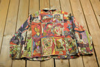 Vintage 1990s Pablo Picasso All Over Print Twill Jacket
