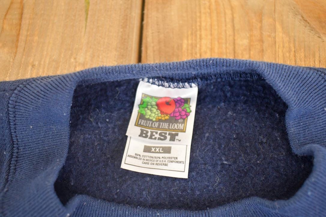 Vintage 1990s Grandmas Hugs Souvenir Crewneck Sweatshirt Womens XL