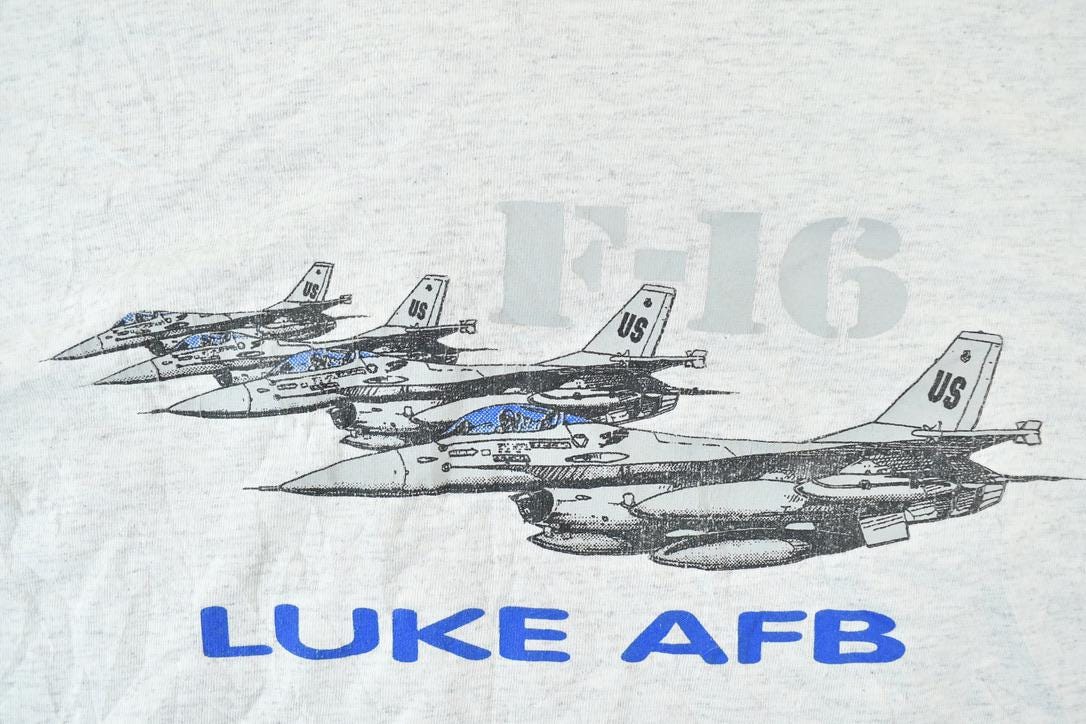 Vintage 1990s Fighter Jet Single Stitch T-Shirt